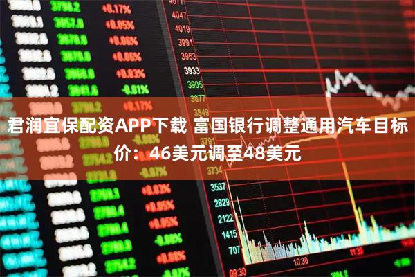 君润宜保配资APP下载 富国银行调整通用汽车目标价：46美元调至48美元
