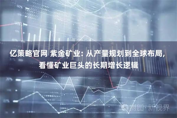 亿策略官网 紫金矿业: 从产量规划到全球布局, 看懂矿业巨头的长期增长逻辑